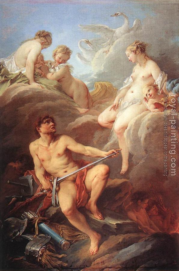 Francois Boucher : Venus Demanding Arms from Vulcan for Aeneas